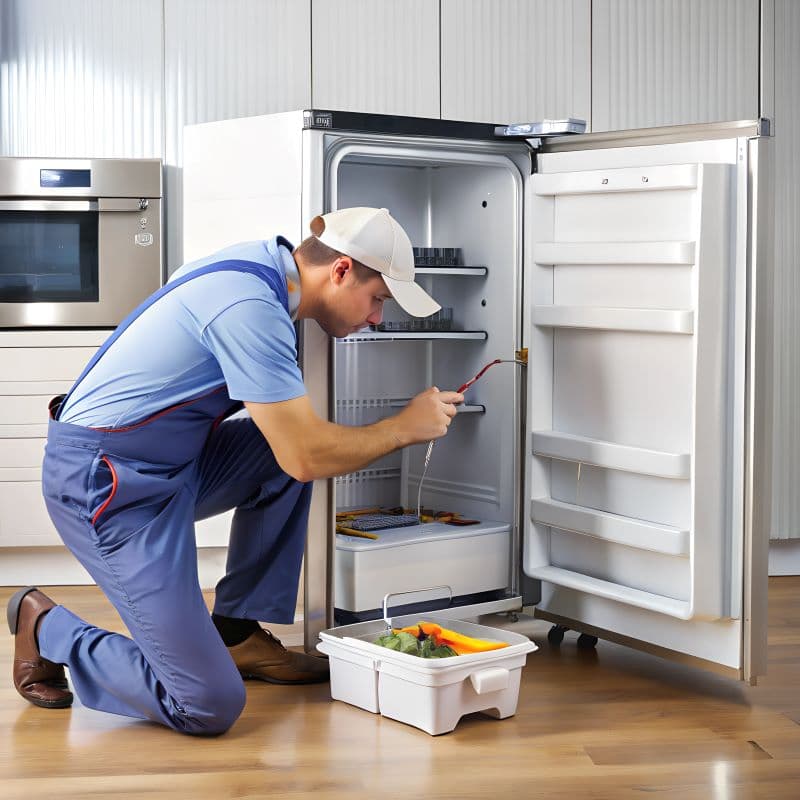 Refrigerator maintenance service
